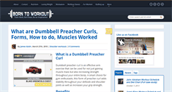 Desktop Screenshot of borntoworkout.com